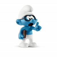 Schleich Smurfs Brainy Smurf Figure