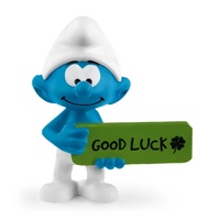 Schleich Smurfs Good luck Smurf Figure