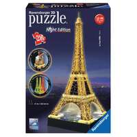 Ravensburger Eiffel Tower at Night 216pc 3D Puzzle