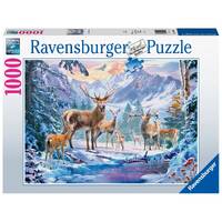 Ravensburger Deer and Stags in Winter 1000pc Puzzle