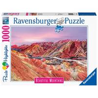 Ravensburger Rainbow Mountains, China 1000pc Puzzle