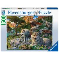 Ravensburger Wolves in Spring 1500pc Puzzle