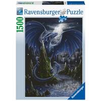 Ravensburger The Black and Blue Dragon 1500pc Puzzle