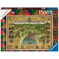 Ravensburger Harry Potter Hogwarts Map 1500pc Puzzle