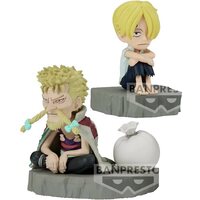 Banpresto World Collectable Figure One Piece Log Stories Sanji and Zeff Figure