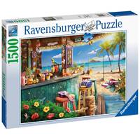 Ravensburger Beach Bar Breezes 1500pc Puzzle