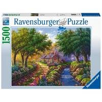 Ravensburger Cottage by the River 1500pc Puzzle