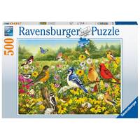 Ravensburger Birds in the Meadow 500pc Puzzle