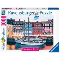 Ravensburger Copenhagen Denmark 1000pc Puzzle