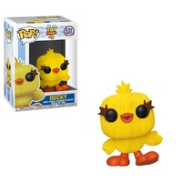 Funko Pop! Vinyl Disney Pixar Toy Story 4 Ducky Flocked. US Exclusive