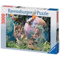 Ravensburger Lady of the Forest Puzzle 3000pc Puzzle