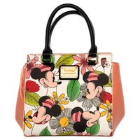 Loungefly Disney Minnie Mouse Flower Print Tote Bag