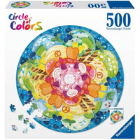 Ravensburger Circle of Colors Ice Cream 500pc Puzzle