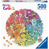 Ravensburger Circle of Colors Flowers 500pc Puzzle