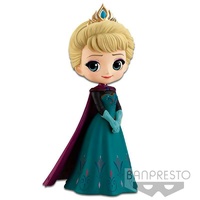 Banpresto Q Posket Disney Characters Elsa Coronation Style Figure (Normal Colour Ver)