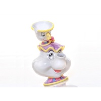 The English Ladies Co Disney Beauty and the Beast Mrs Potts & Chip figurine