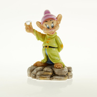 The English Ladies Snow White Diamond Mine Dopey Figurine