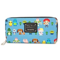 Loungefly Disney Pixar Toy Story 4 Chibi Print Zip-Around Wallet