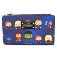 Loungefly Marvel Avengers 4: Endgame Chibi Print Wallet