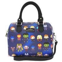 Loungefly Marvel Avengers 4: Endgame Chibi Print Duffle Bag