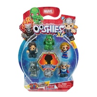 Ooshies XL Marvel Series 1. 6 Pack. Bucky, Scorpion, Captain Marvel,