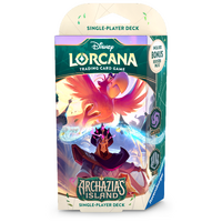 Ravensburger Disney Lorcana TCG Set-7 Archazia's Island Started Deck Amethyst & Steel