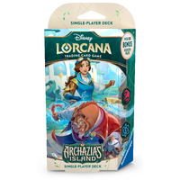 Ravensburger Disney Lorcana TCG Set-7 Archazia's Island Started Deck Ruby & Sapphire