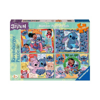 Ravensburger Disney Stitch Bumper Pack 4 x 100pc Puzzle