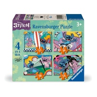 Ravensburger Disney Stitch 4 in a box 12/16/20/24pc Puzzles