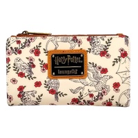 Loungefly Harry Potter Birds and Flowers Flap Wallet
