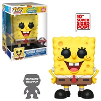 Funko Pop! Vinyl Spongebob SquarePants Spongebob 10-Inch. US Exclusive