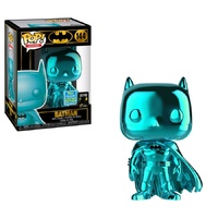 SDCC 2019 Funko Pop! Vinyl DC Comics Batman Teal Chrome. Exclusive