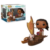 SDCC 2019 Funko Pop! Vinyl Disney Moana Moana & Pua on Boat. Exclusive