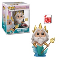 Funko Pop! Vinyl Disney The Little Mermaid King Triton. 6-Inch US Exclusive