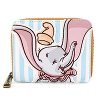 Loungefly Disney Dumbo with Stripes Zip-Around Wallet