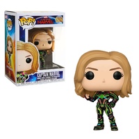 Funko Pop! Vinyl Marvel Captain Marvel Neon Suit
