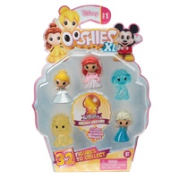 HeadStart Ooshies XL Disney Series 1 6-Pack Classic Cinderella, Ariel, Hologram Jasmine,
