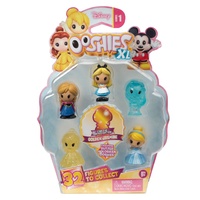 HeadStart Ooshies XL Disney Series 1 6-Pack Anna, Alice, Hologram Pocahontas,