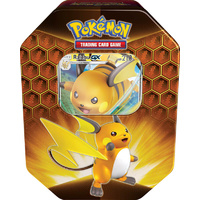 Pokemon TCG Hidden Fates Raichu-GX Collectors Tin