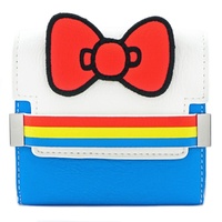 Loungefly Hello Kitty 45th Anniversary Stripe Bow Bifold Wallet
