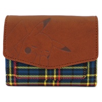 Loungefly Pokemon Pikachu Plaid Bi-Fold Wallet