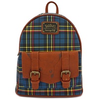 Loungefly Pokemon Pikachu Plaid Mini Backpack