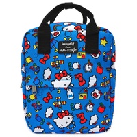 Loungefly Hello Kitty 45th Anniversary Aop Printed Nylon Square Mini Backpack