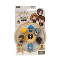 HeadStart Harry Potter Collectibles Series 2. 7-Pack. The Golden Snitch, Fleur Delacour, Titanium Hermione on Broom,