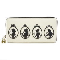 Loungefly Disney Princess Quilted Cameo Zip-Around Wallet