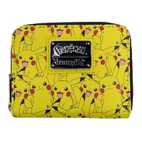Loungefly Pokemon Pikachu Collage Zip-Around Wallet