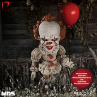 Mezco Toyz MDS Mezco Designer Series Deluxe IT Pennywise Action Figure