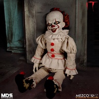 Mezco Toyz MDS Mezco Designer Series IT Pennywise Doll 18-Inch Roto Plush