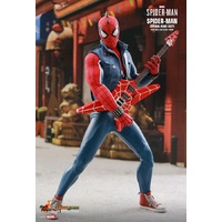 Hot Toys Marvel Spider-Man (Video Game 2018) Spider-Punk 12-Inch 1:6 Sixth Scale Action Figure