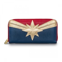 Loungefly Marvel Captain Marvel Zip-Around Wallet